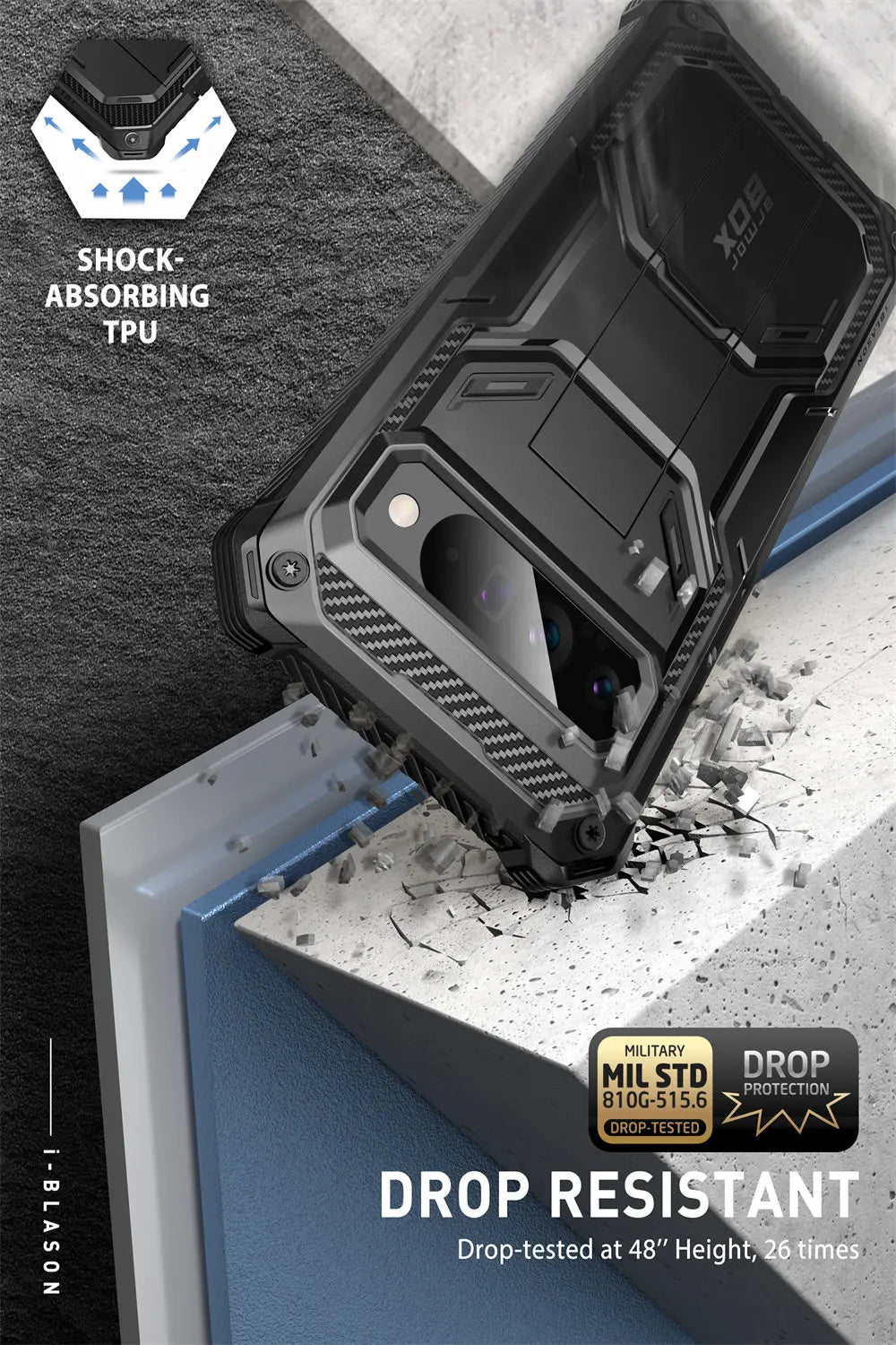 I-BLASON Pixel 10/10 Pro Armorbox Rugged Case