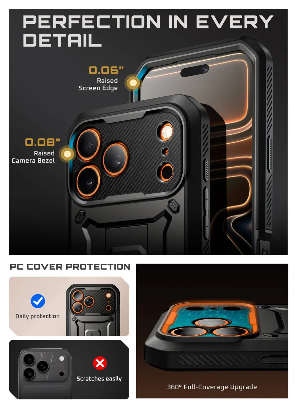 SUPCASE iPhone 17 Pro UB Pro Full-Body Heavy Duty Case