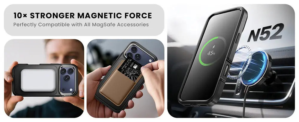 iPhone 17 Pro Case I-BLASON Are Flip Full-Body Heavy Duty Case