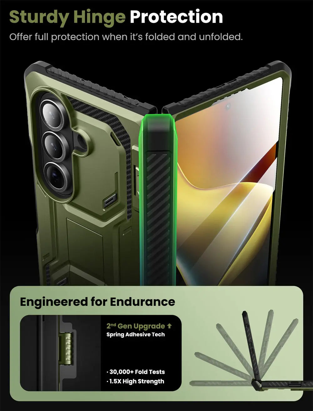 I-BLASON Z Fold 7 Armorbox Protective Phone Case