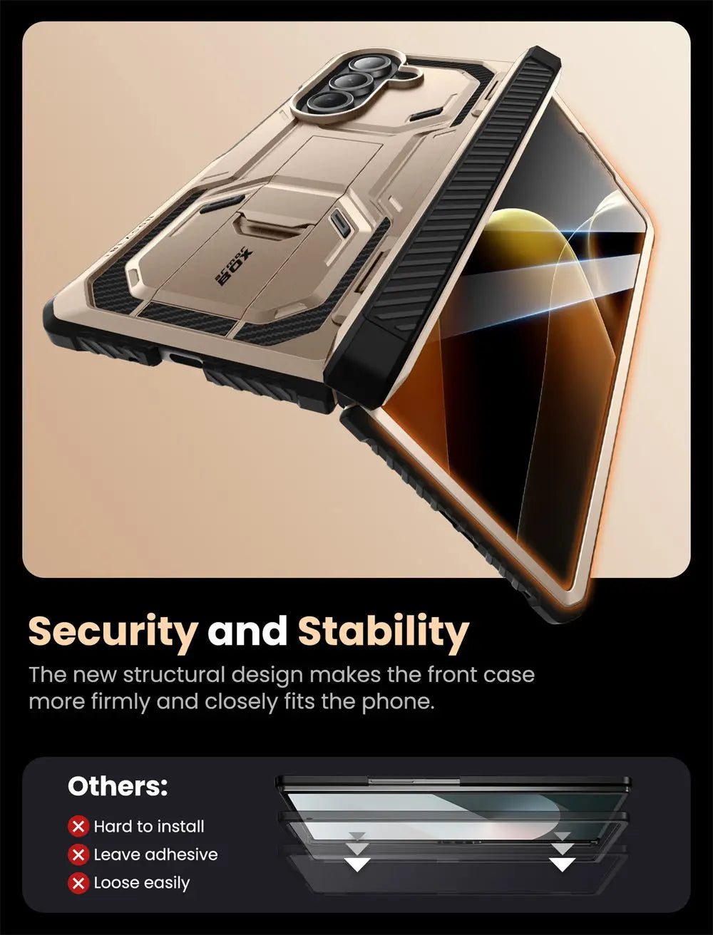 I-BLASON Z Fold 7 Armorbox Protective Phone Case