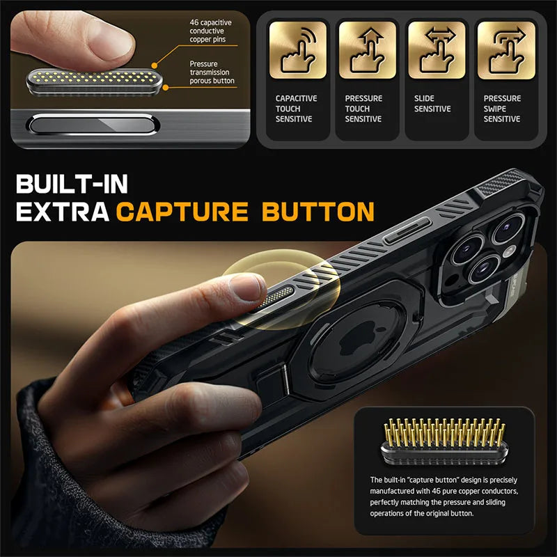 iPhone 16 Pro SUPCASE UB Grip Heavy Duty Rugged Magnetic Case