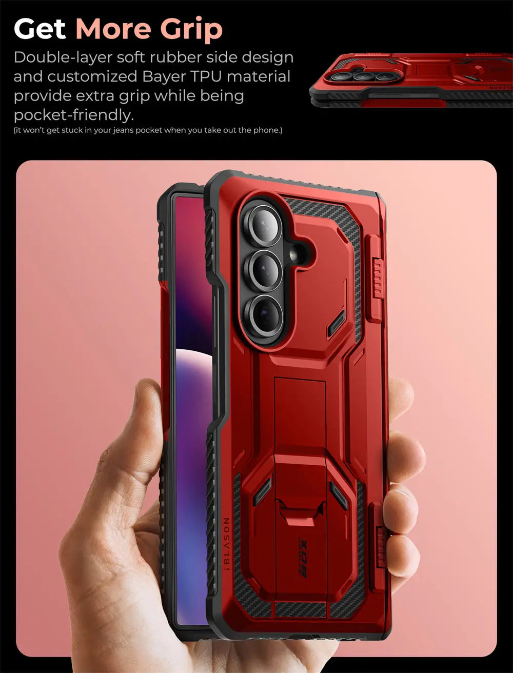 I-BLASON Z Fold 7 Armorbox Protective Phone Case