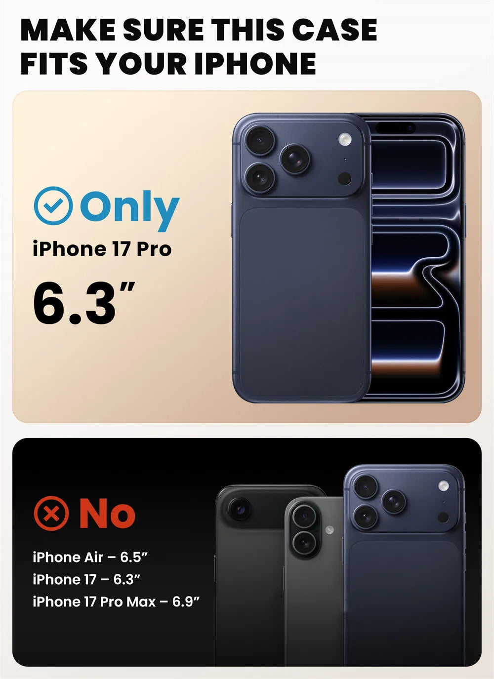 iPhone 17 Pro Case I-BLASON Are Flip Full-Body Heavy Duty Case