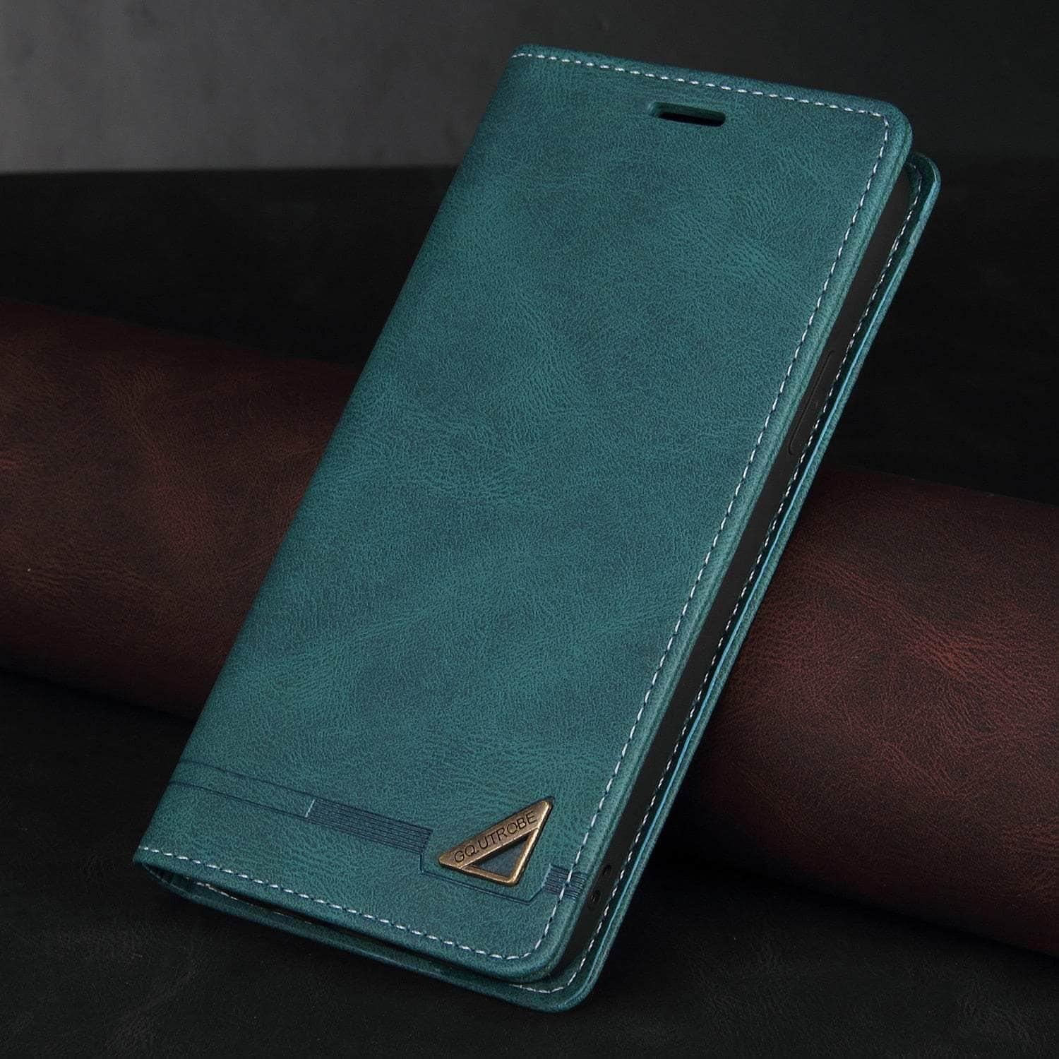 Anti-theft Galaxy A54 Leather Wallet