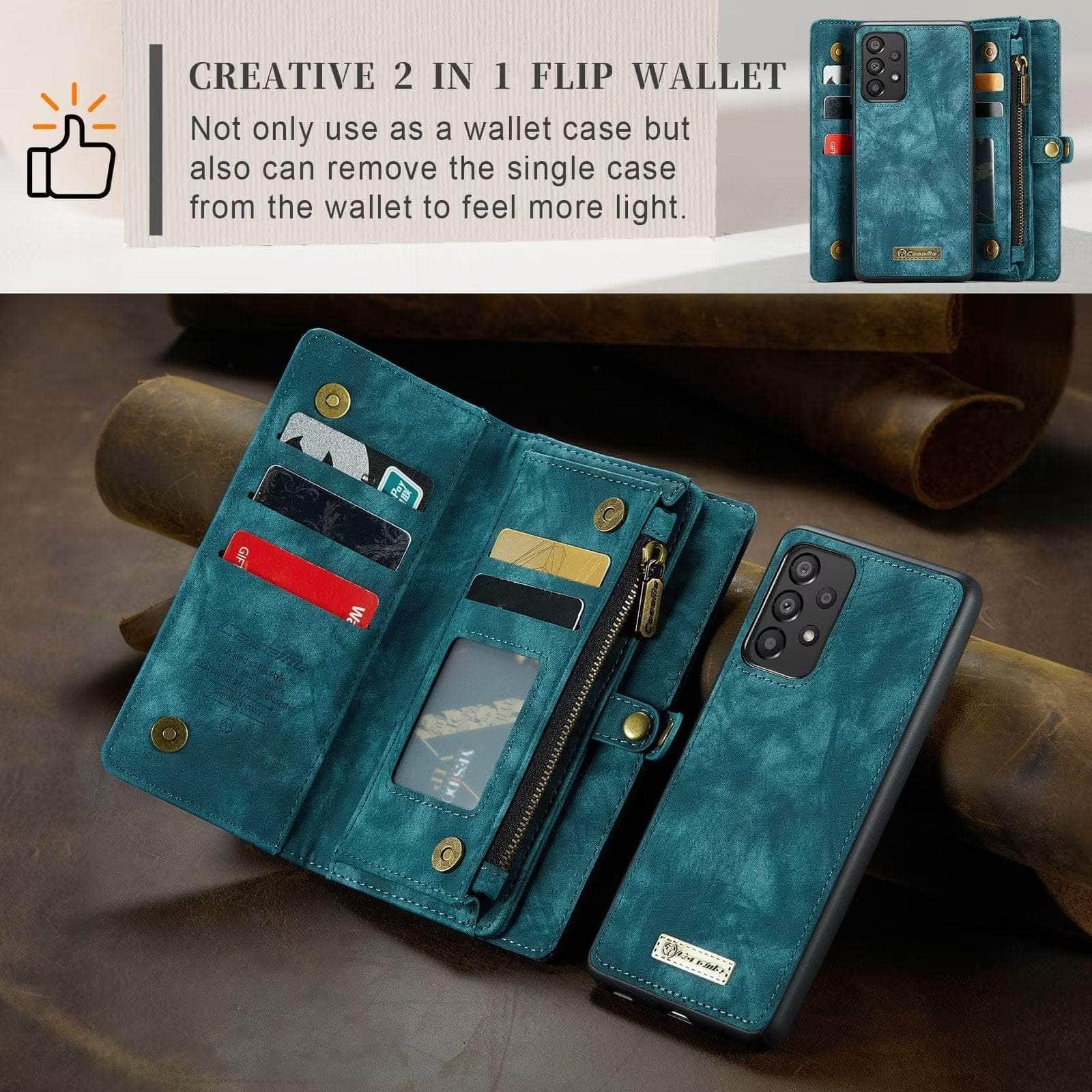 Casebuddy Detachable Galaxy A54 Wallet Case