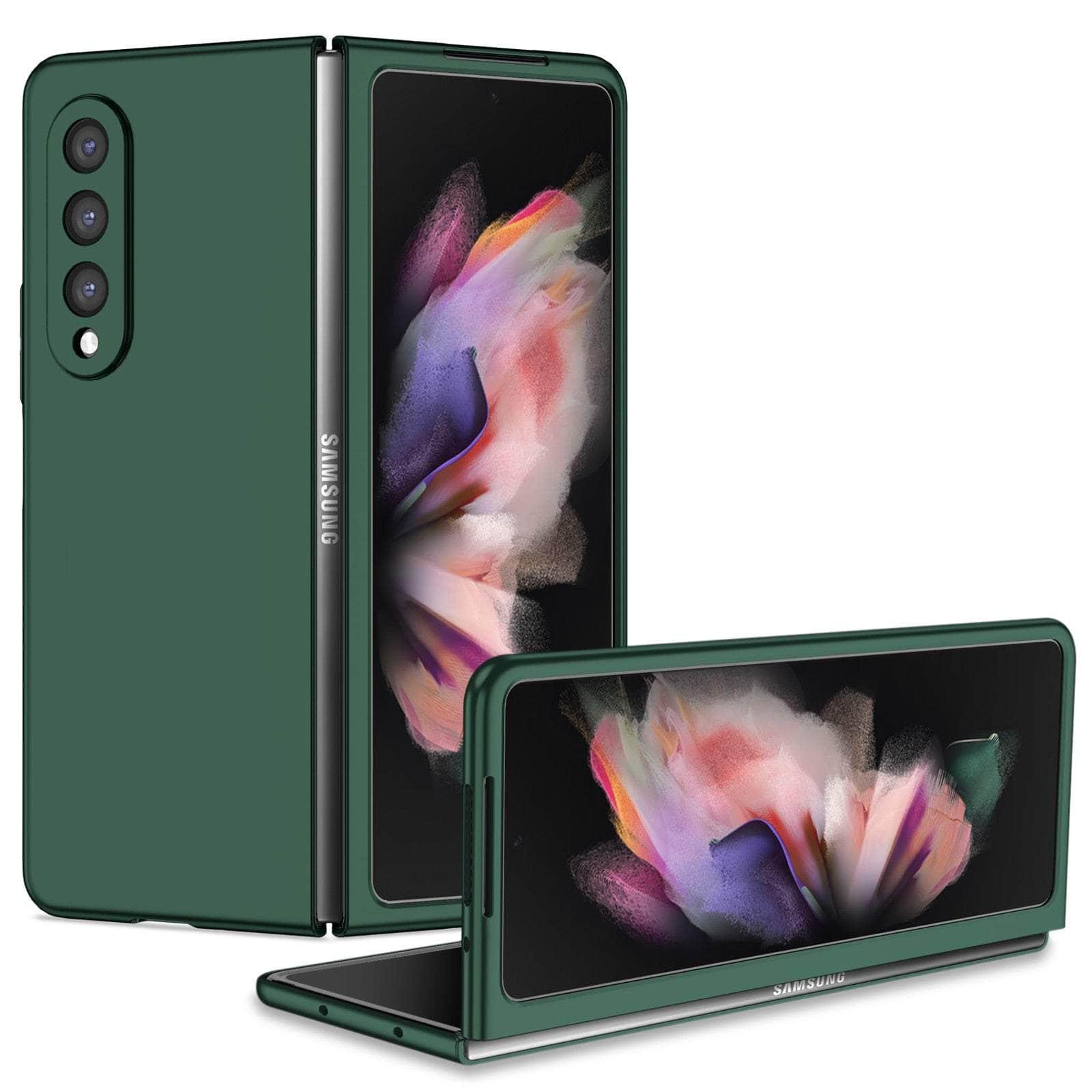 Casebuddy Green / for samsung Z Fold 5 Drop Protection Galaxy Z Fold 5 Folding Case