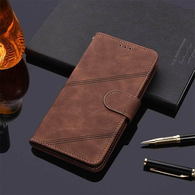 Casebuddy Flip Leather Wallet Galaxy A54 Case