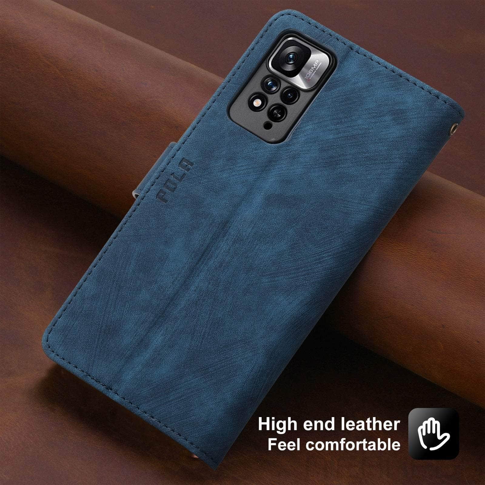 Casebuddy Galaxy A24 Anti-Theft Brush Leather Case