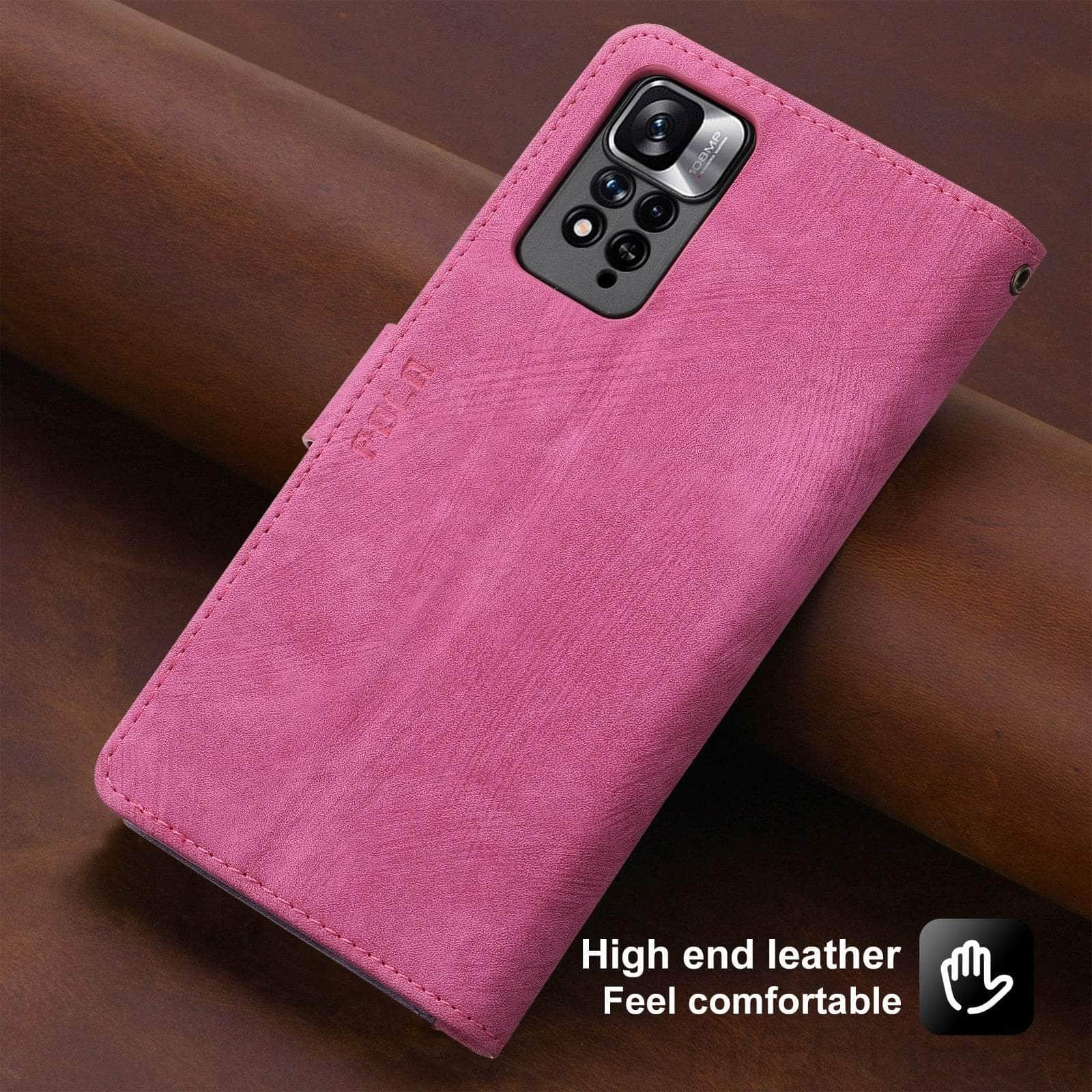 Casebuddy Galaxy A24 Anti-Theft Brush Leather Case