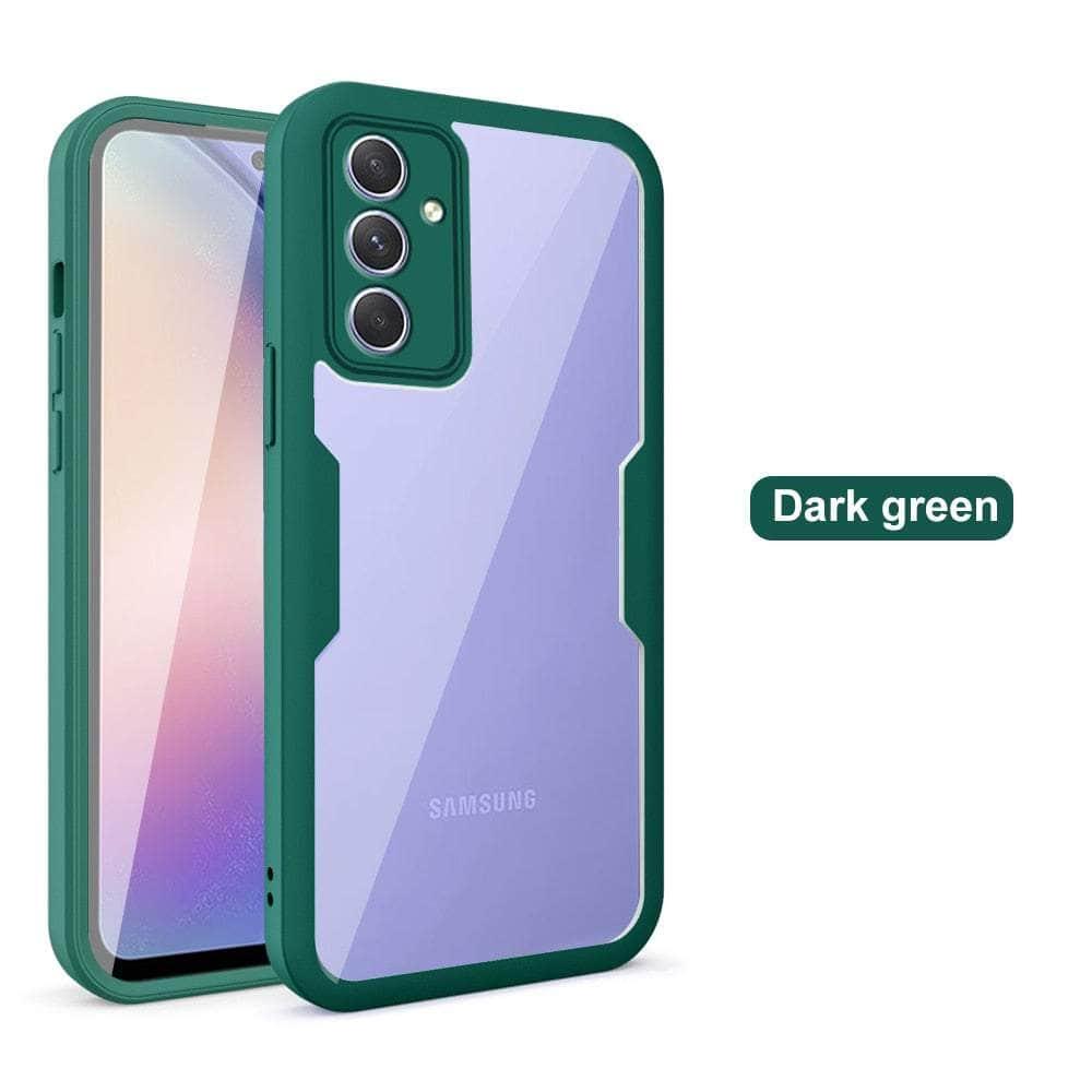 Casebuddy Green / for Samsung A54 5G Galaxy A54 360 Double-sided Shockproof Cover