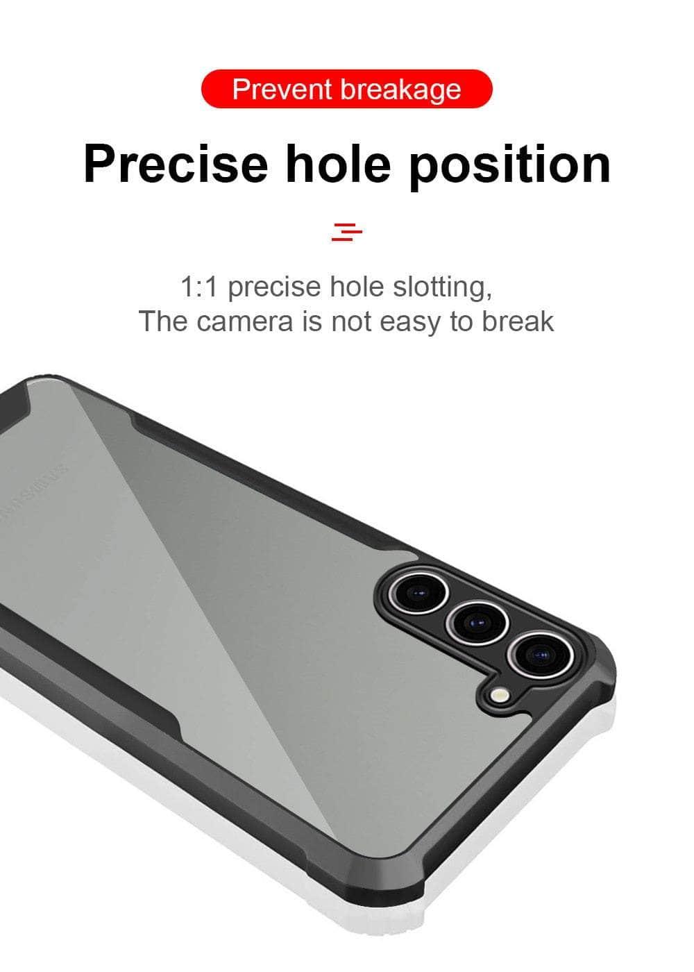 Casebuddy Galaxy S23 FE Clear Acrylic Shockproof Cover