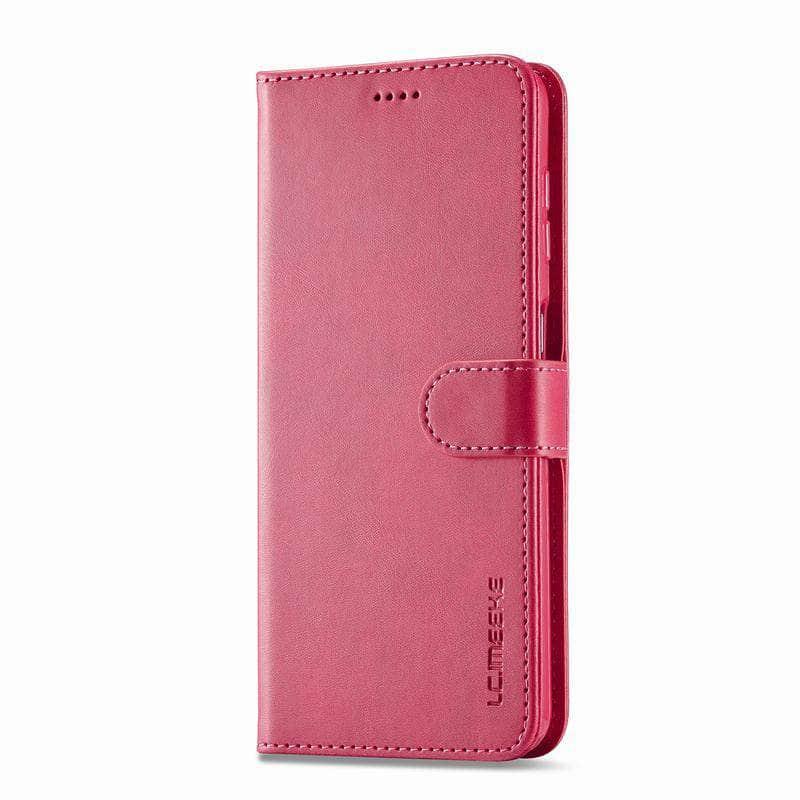 Casebuddy Rose red / Samsung S23 FE Galaxy S23 FE Flip Magnetic Wallet Cover