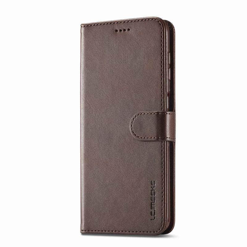 Casebuddy Brown / Samsung S23 FE Galaxy S23 FE Flip Magnetic Wallet Cover