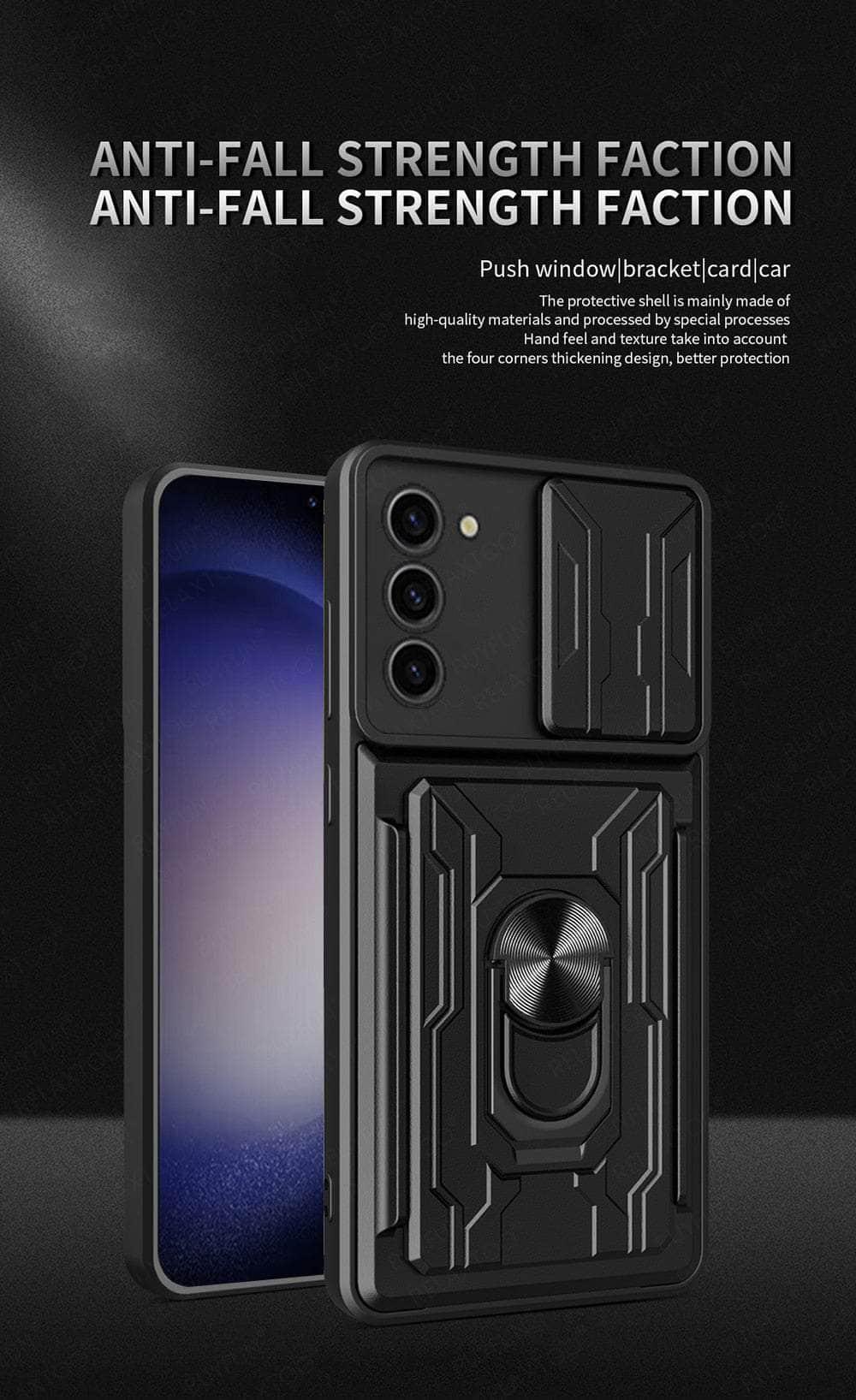 Casebuddy Galaxy S23 FE Magnetic Car Ring Stand