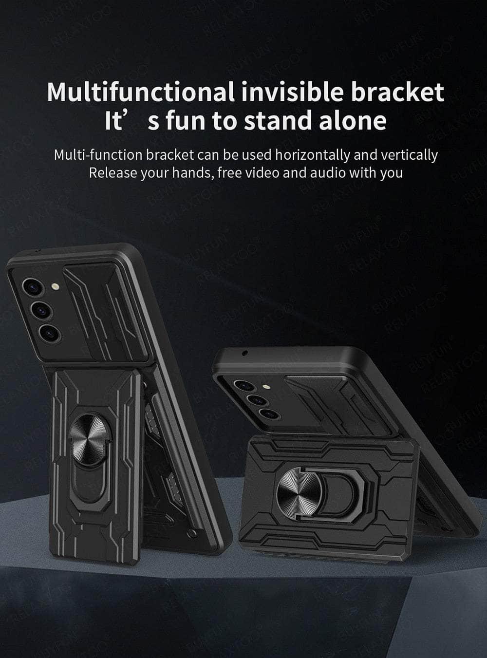 Casebuddy Galaxy S23 FE Magnetic Car Ring Stand