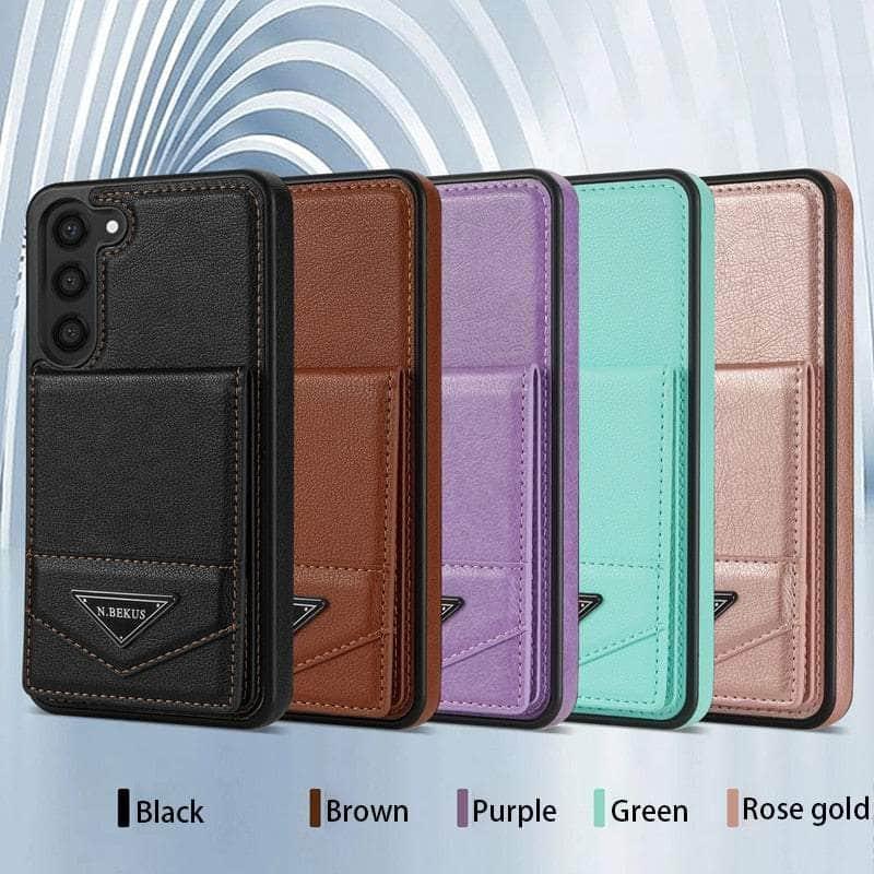Casebuddy Galaxy S23 FE Wallet Leather Anti-theft Case