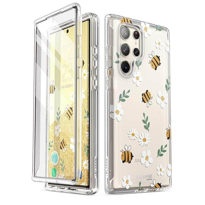 Casebuddy Busy Bee / PC + TPU Galaxy S23 Ultra (2023) I-BLASON Cosmo Slim Case