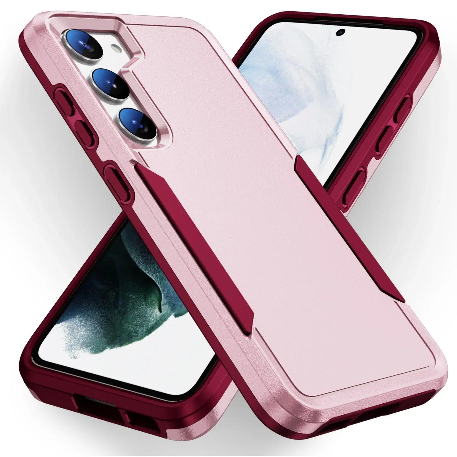 Casebuddy Pink / for Galaxy S24 Galaxy S24 Anti-Falling Hard Cover