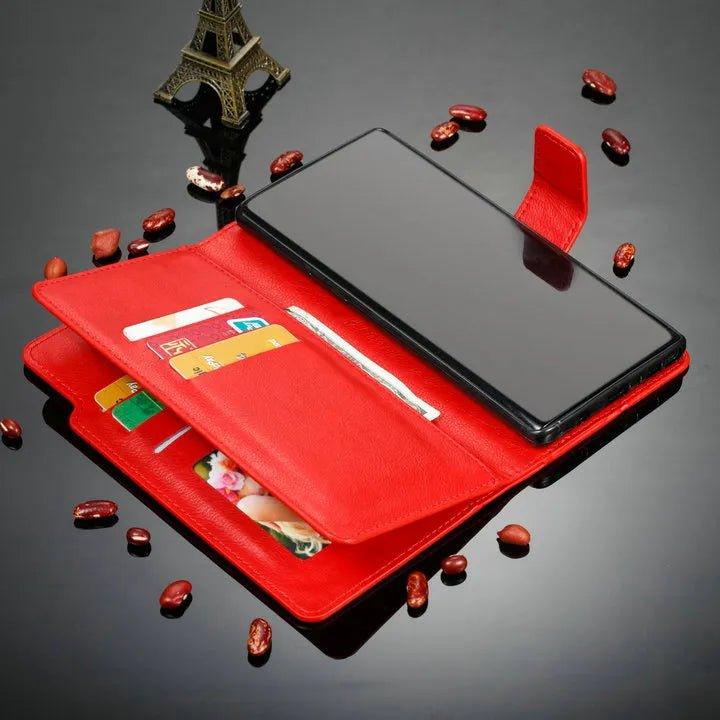 Galaxy S24 Flip Wallet Book Leather Case