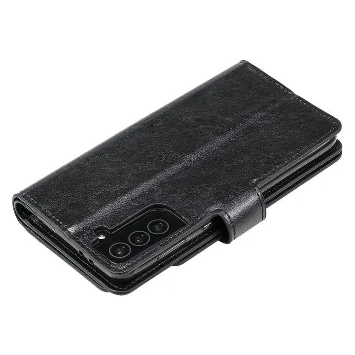 Galaxy S24 Flip Wallet Book Leather Case