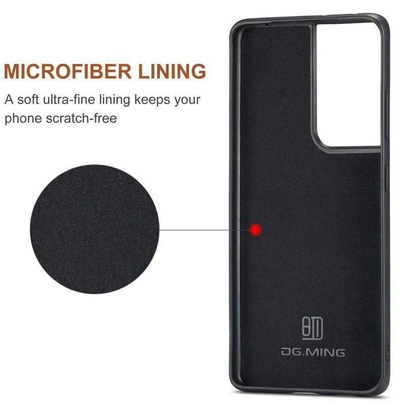 Casebuddy Galaxy S24 Retro Flip Vegan Leather Case