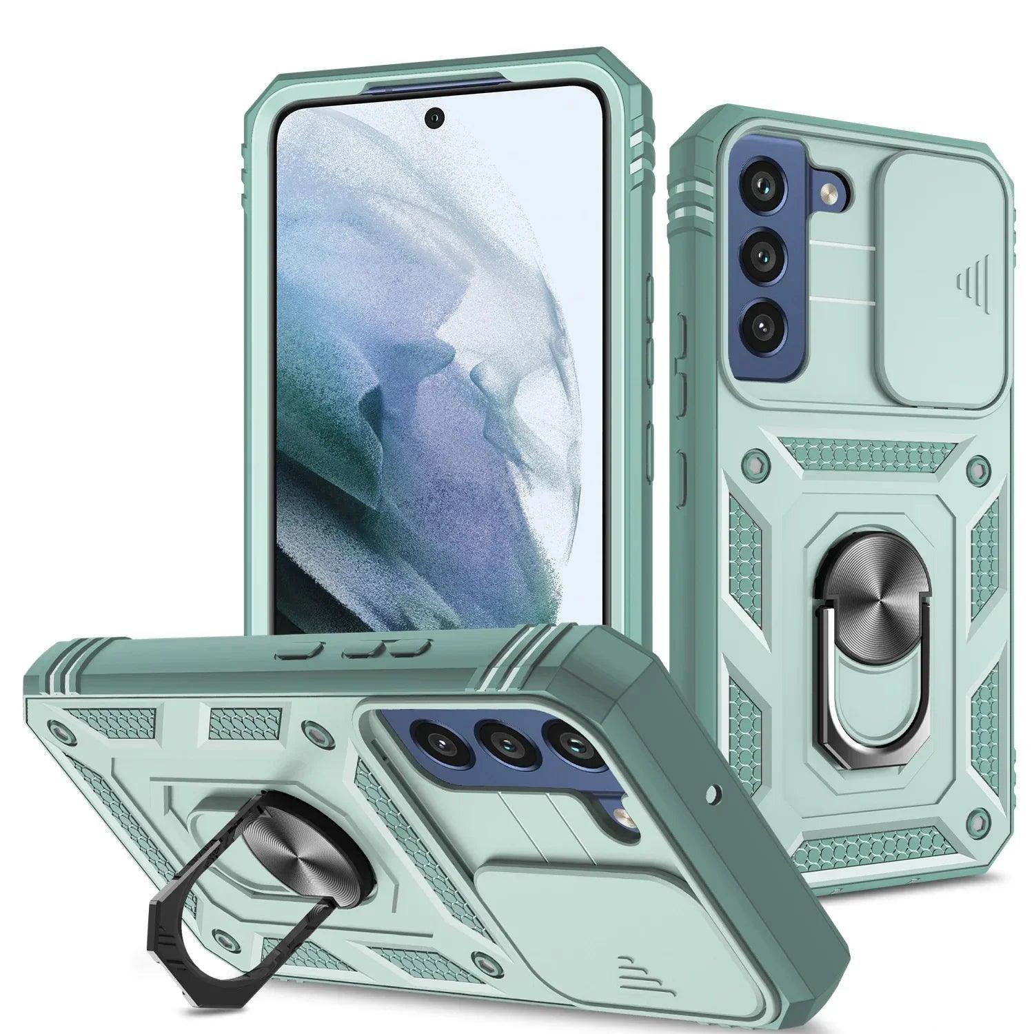 Casebuddy green / for Galaxy S24 Galaxy S24 Ring Holder Protection Case