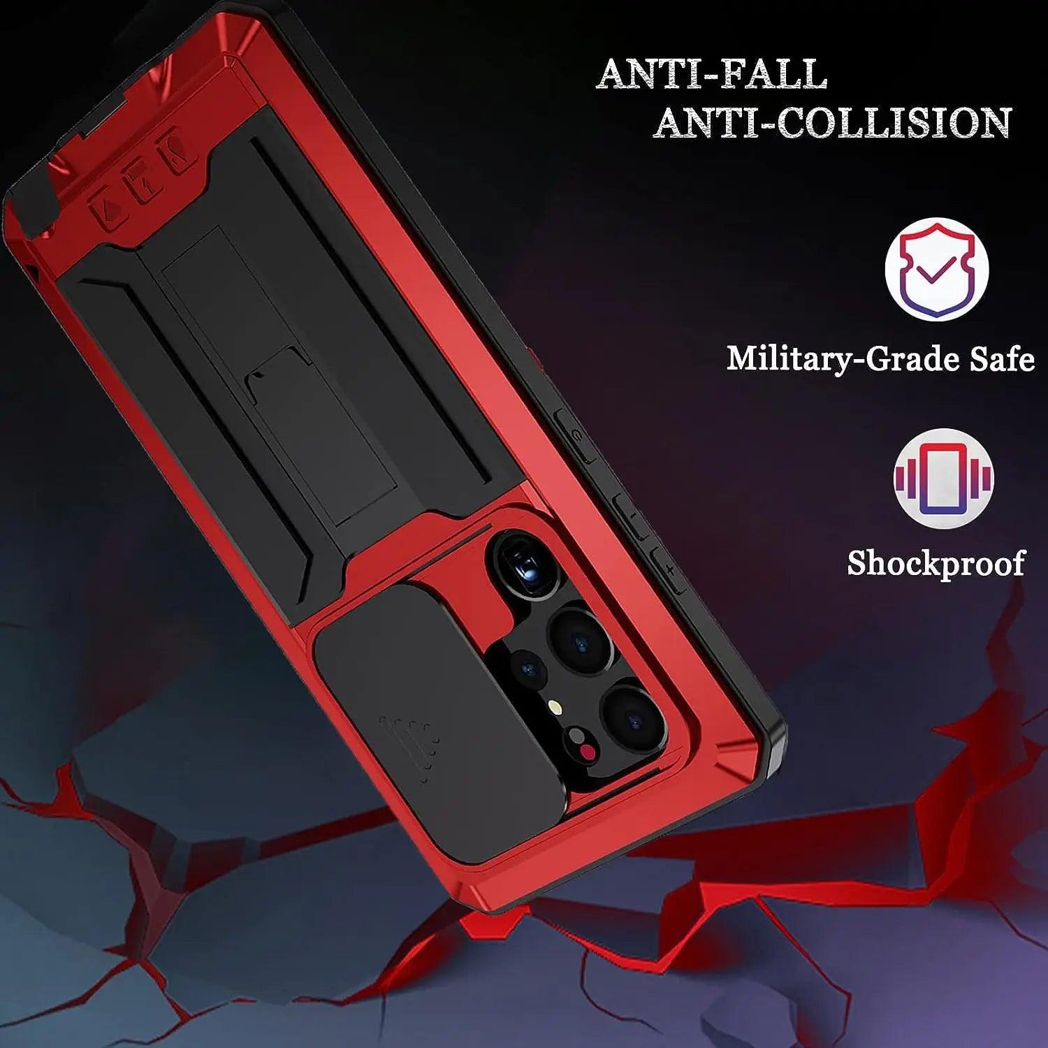 Casebuddy Galaxy S24 Ultra Rugged Military Metal Case