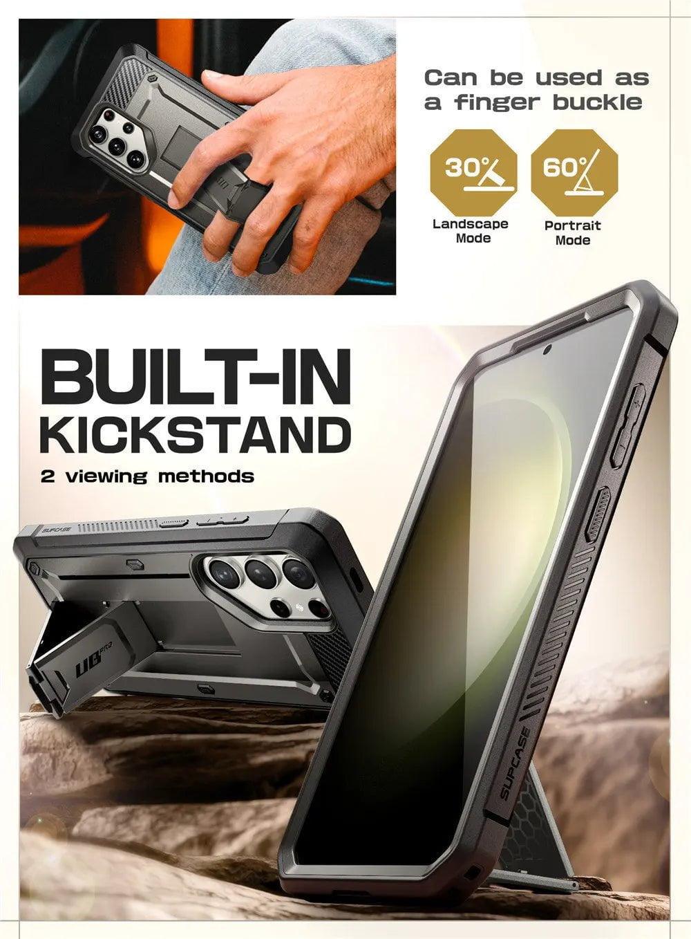 Casebuddy Galaxy S24 Ultra Supcase UB Pro Full-Body Dual Layer Case