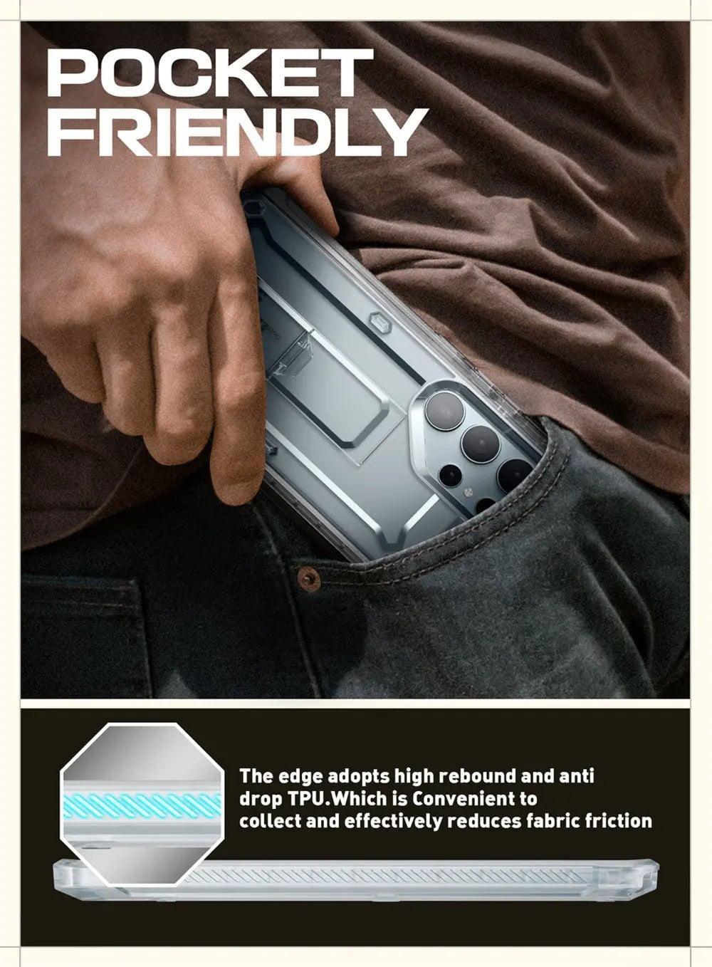 Casebuddy Galaxy S24 Ultra Supcase UB Pro Full-Body Dual Layer Case