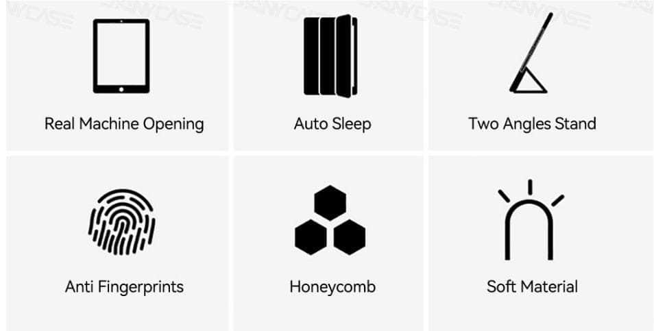 Casebuddy Black / English S9 11 Galaxy Tab S9 Bluetooth Keyboard Case