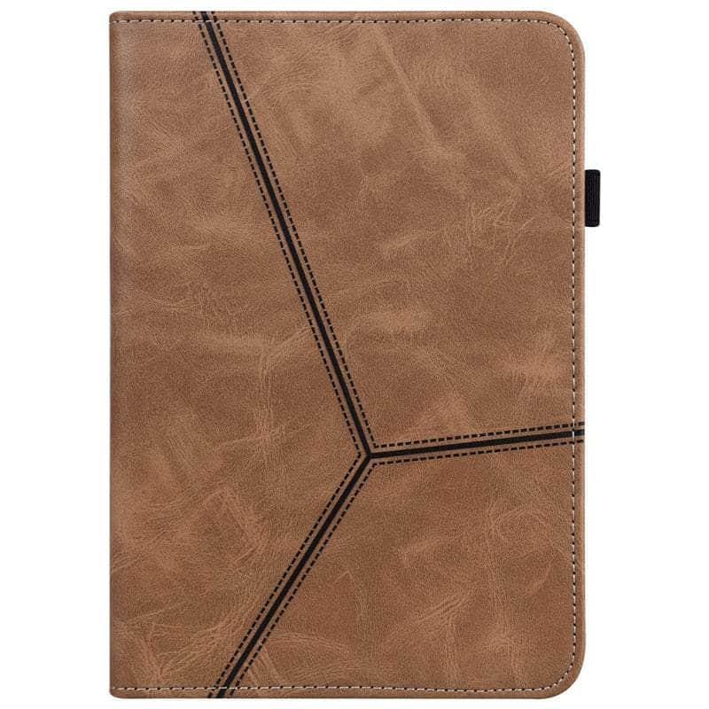 Casebuddy brown / S9 Plus (12.4 inch) Galaxy Tab S9 Plus Luxury Vegan Leather Wallet Stand