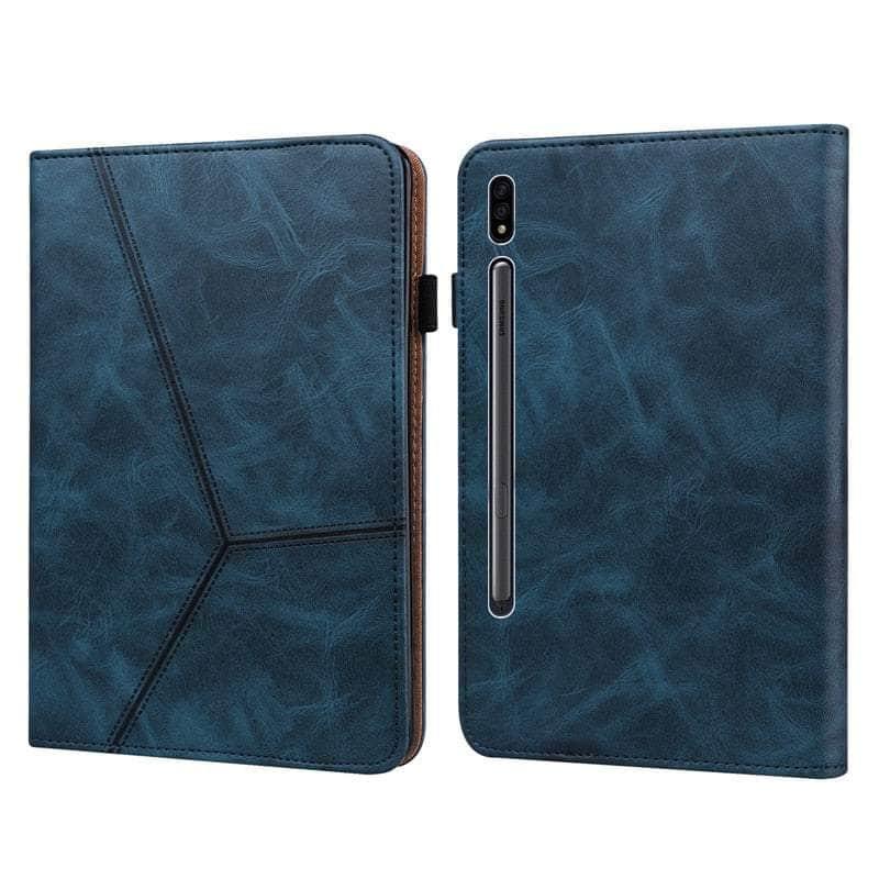 Casebuddy Galaxy Tab S9 Plus Luxury Vegan Leather Wallet Stand