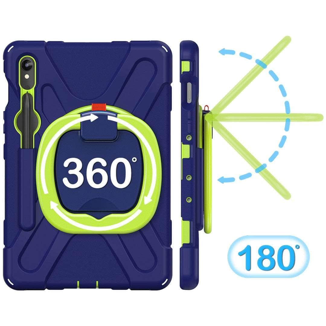 Casebuddy Galaxy Tab S9 Rotating Shockproof Rugged Cover