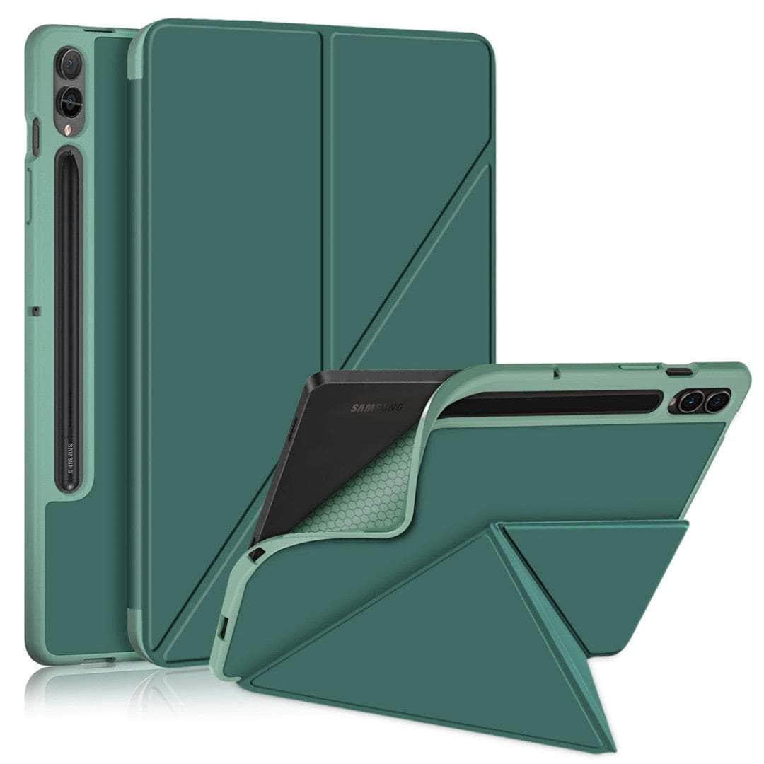 Casebuddy Dark Green / Tab S9 11 Galaxy Tab S9 Tri Fold Case