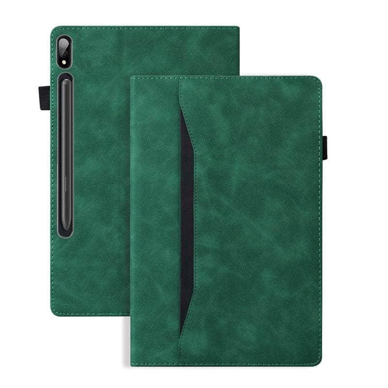 Casebuddy Galaxy Tab S9 Ultra Luxury Vegan Leather Wallet