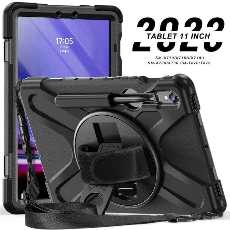 Casebuddy Black / S9 Ultra 14.6 inch Galaxy Tab S9 Ultra Shockproof Kids Tablet Stand
