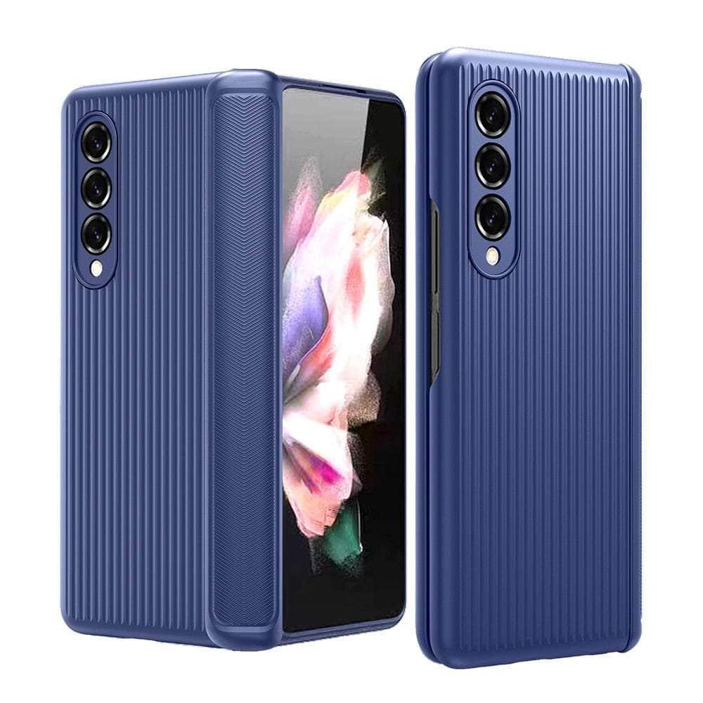 Casebuddy Blue / For Galaxy Z Fold 3 Galaxy Z Fold 3 Hinge Full Protection Cover