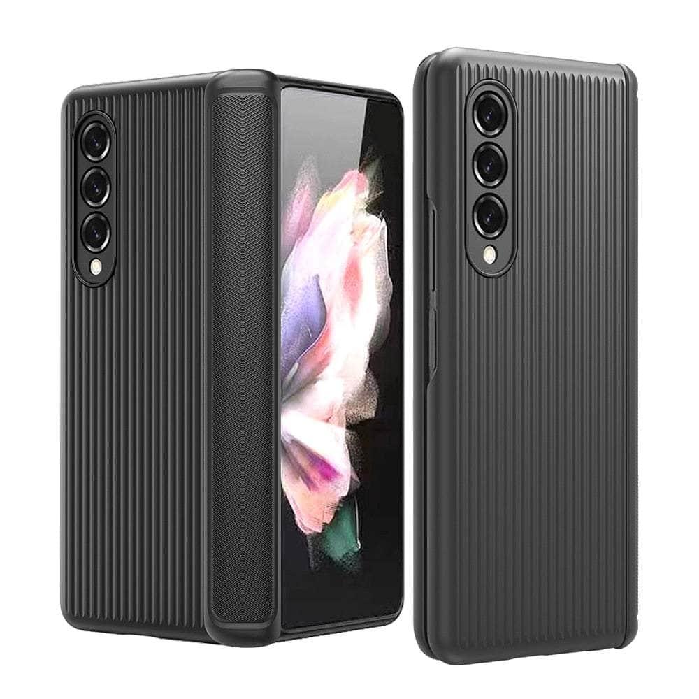 Casebuddy Black / For Galaxy Z Fold 3 Galaxy Z Fold 3 Hinge Full Protection Cover