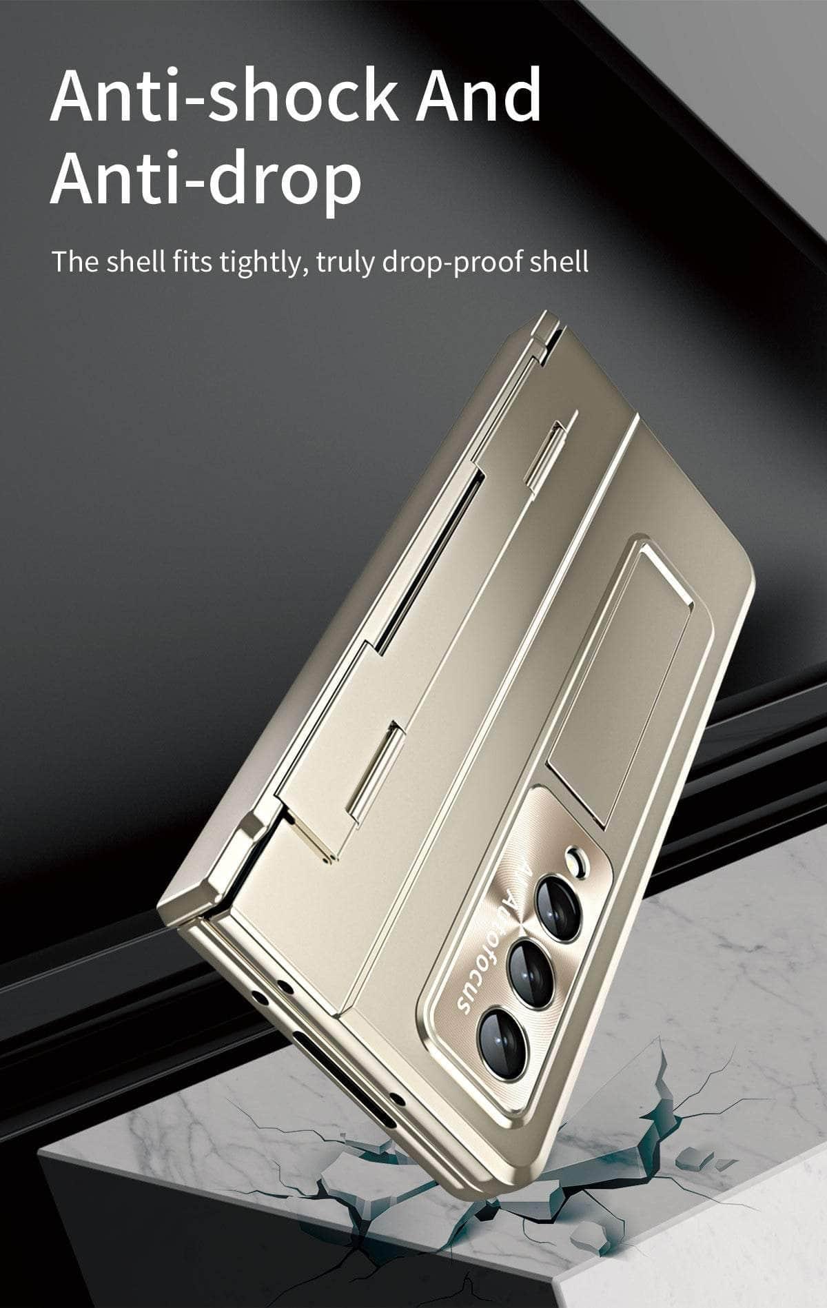 Casebuddy Galaxy Z Fold 3 Pen Holder Kickstand Case