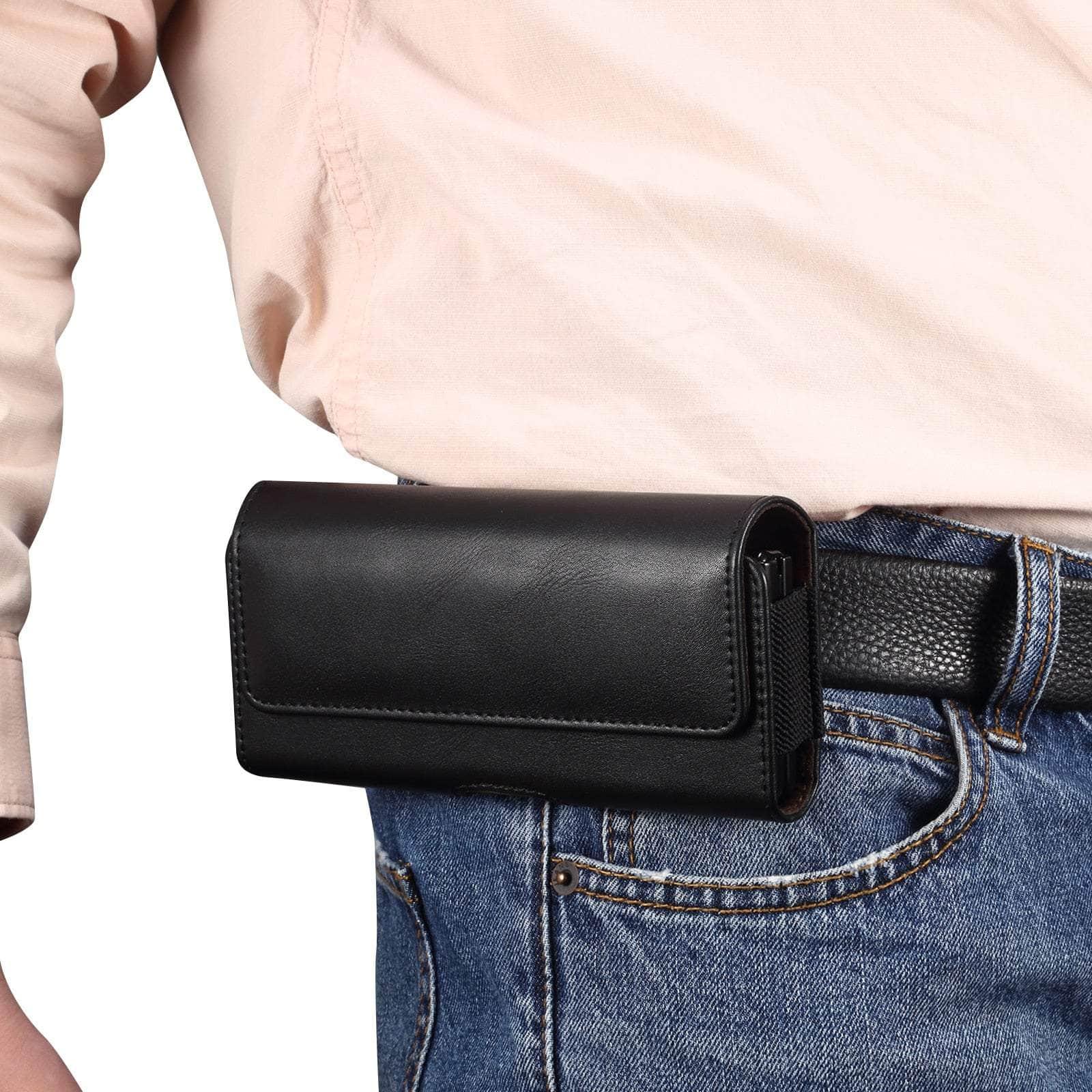 Casebuddy Galaxy Z Fold 5 Leather Belt Clip Case
