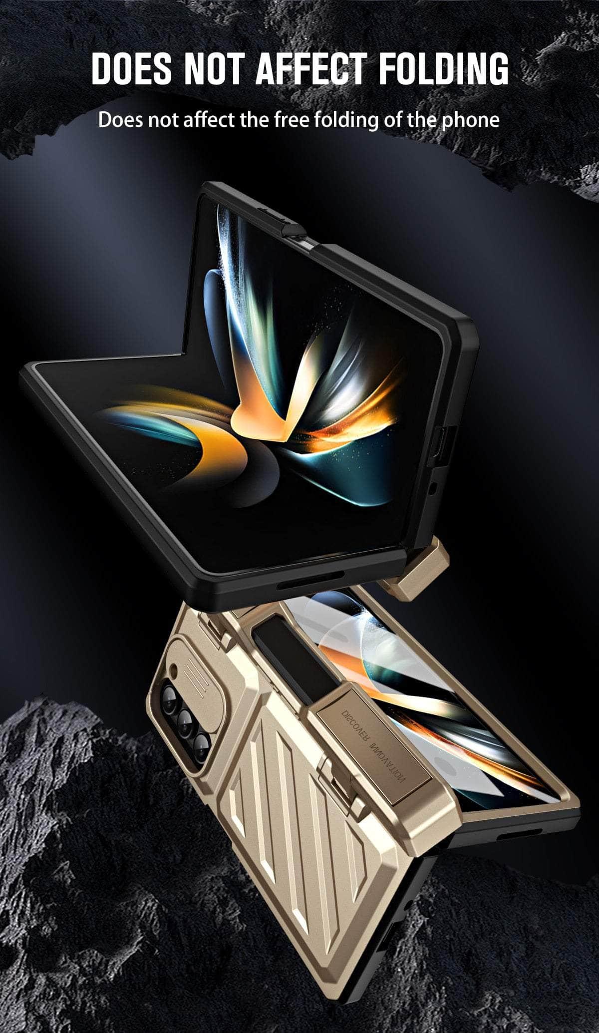 Casebuddy Galaxy Z Fold 5 Rugged Armor Pen Slot Case