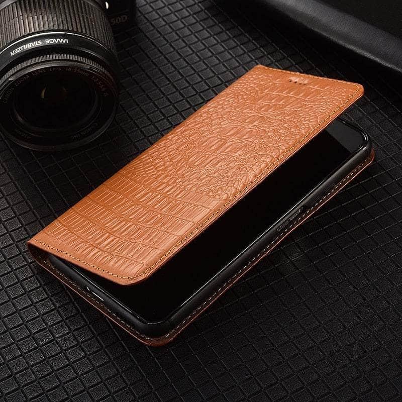 Casebuddy Genuine Galaxy A54 Leather Flip Wallet Case
