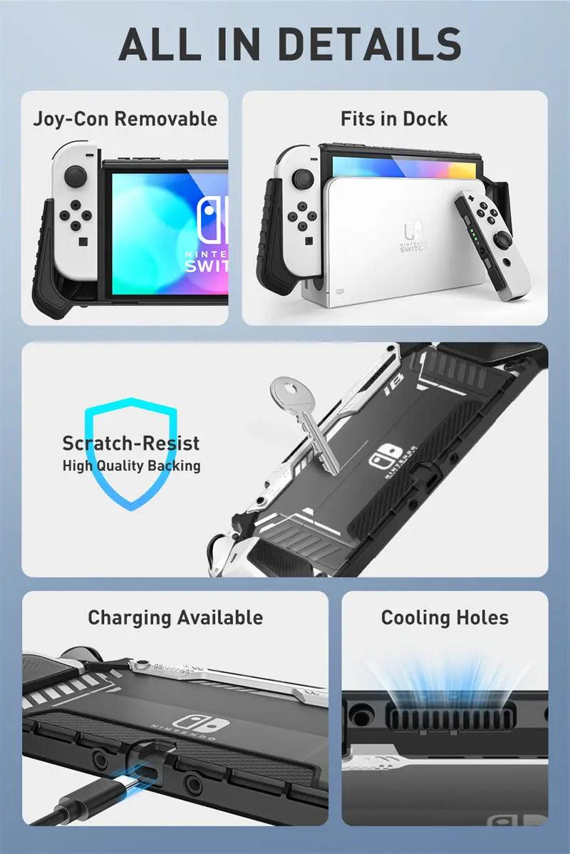 I-BLASON Armorbox Nintendo Switch OLED Case - CaseBuddy Australia