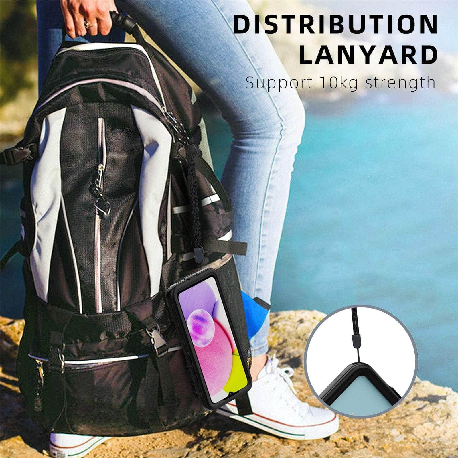 Casebuddy IP68 Waterproof Galaxy A54 Crystal Case