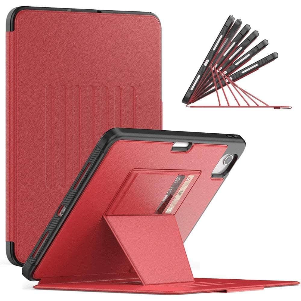 Casebuddy Red / iPad Mini 6 2021 iPad Mini 6 Magnet Smart Shockproof Cover