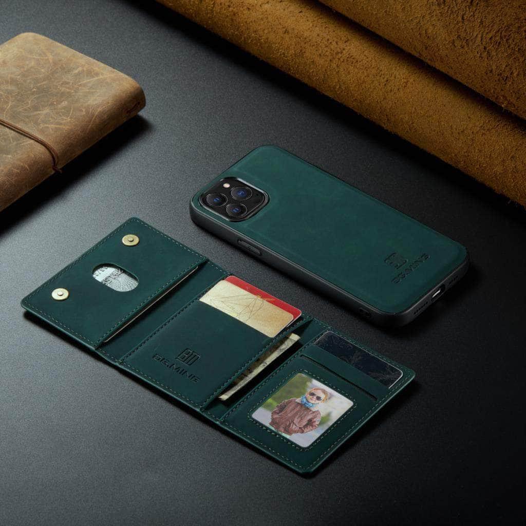 Casebuddy iPhone 15 Plus Magnetic Split Body Wallet Case