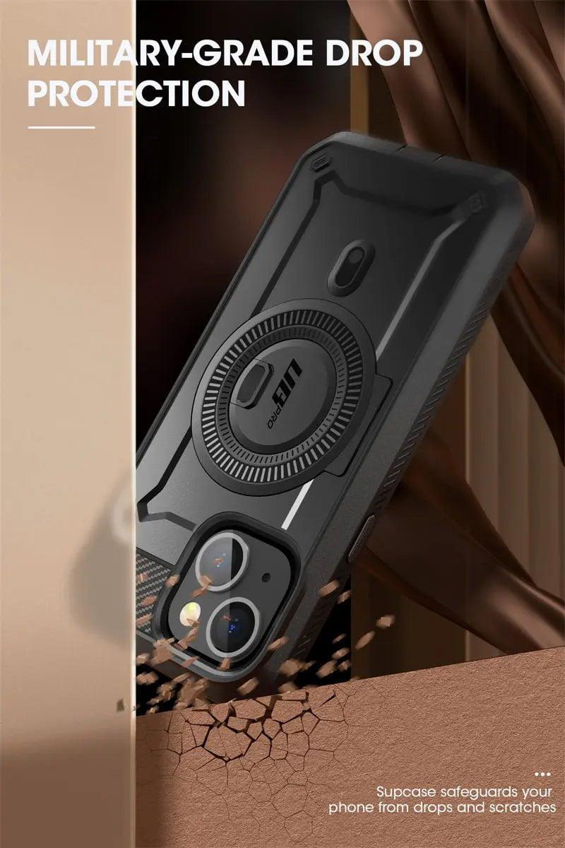 Casebuddy Black / PC + TPU iPhone 15 Plus SUPCASE UB Pro Mag Full Body Case