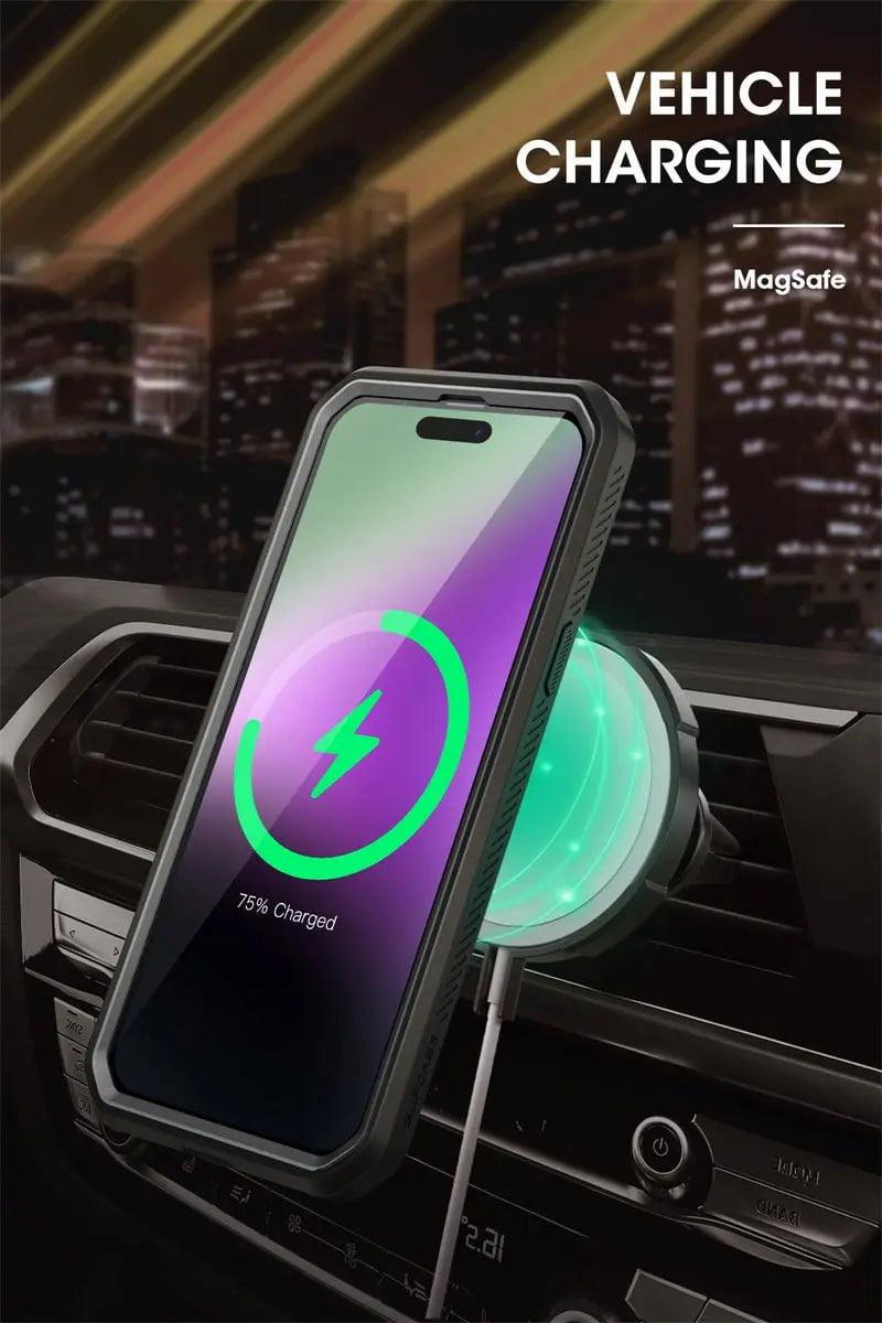 Casebuddy Black / PC + TPU iPhone 15 Plus SUPCASE UB Pro Mag Full Body Case