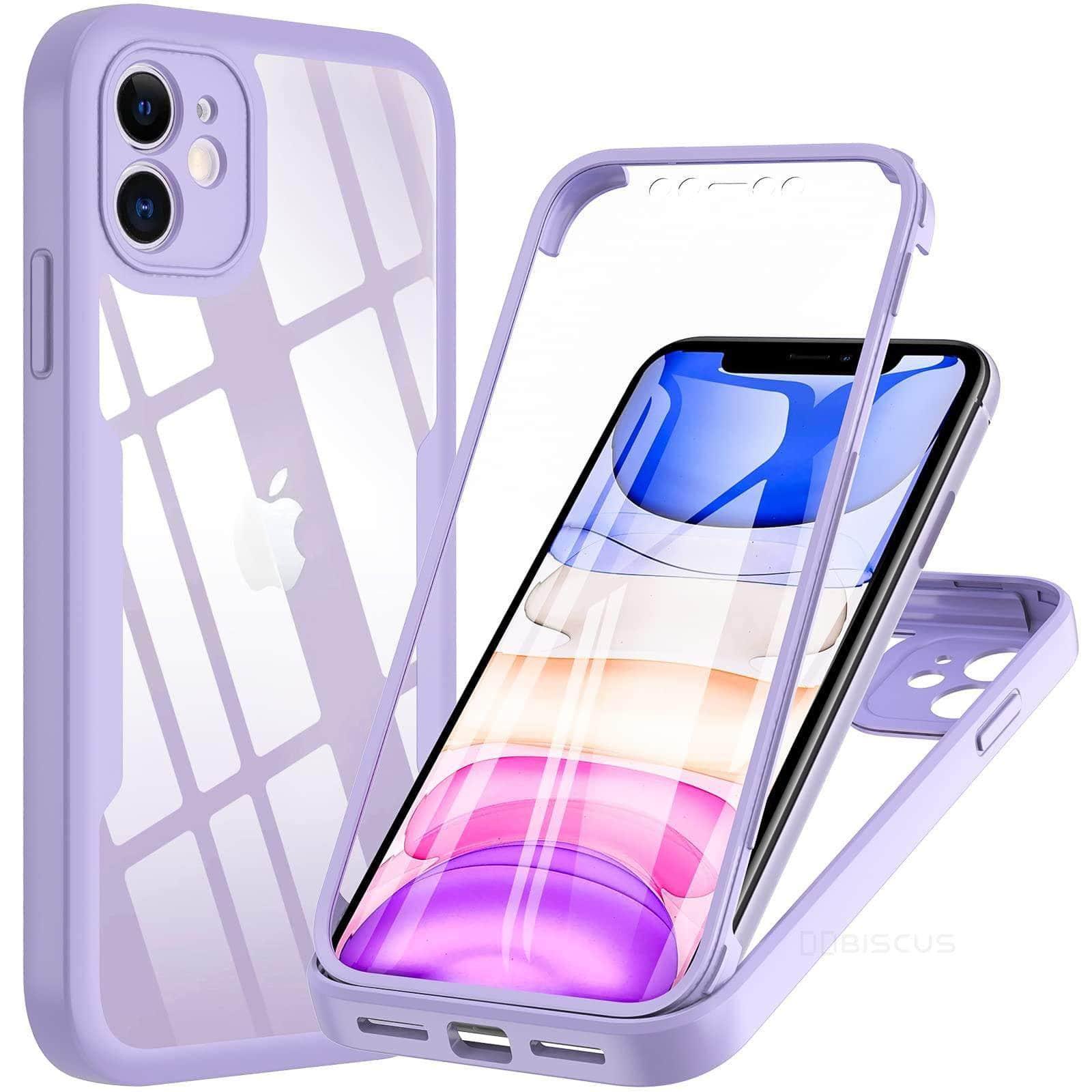 Casebuddy Purple / iPhone 15 Pro Max iPhone 15 Pro Max 360 Degree Full Body Rugged Case